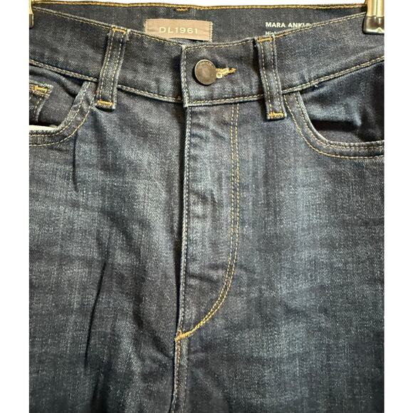 DL1961 Mara Ankle High Rise Sculpting Denim Jeans - Size 25 - Picture 3 of 8